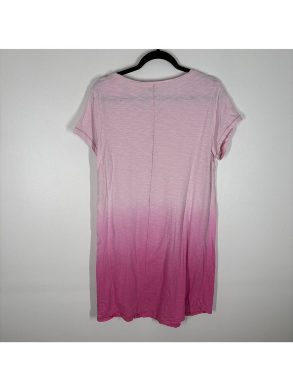Vineyard Vines Women L Pink Cloud Ombre Slub Cotton Surftee T-Shirt Dress - Picture 7 of 7